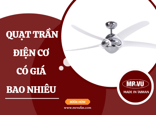 quạt trần điện cơ giá bao nhiêu