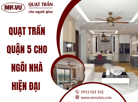 quạt trần quận 5