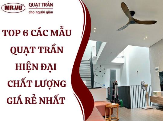 các mẫu quạt trần