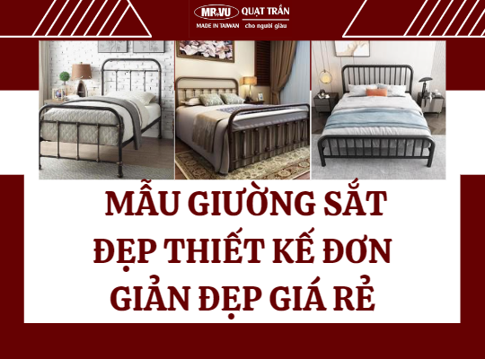 101 Mau giuong sat dep thiet ke don gian dep gia re